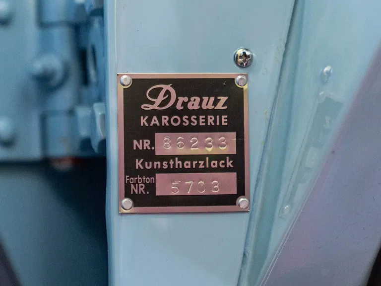 Porsche 356 A 1600 Super Convertible D