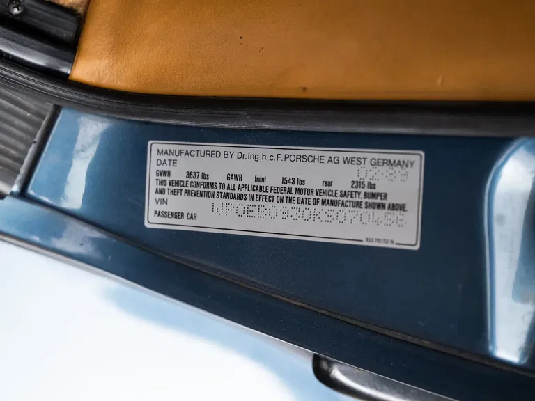 Porsche 911 Turbo Flachbau