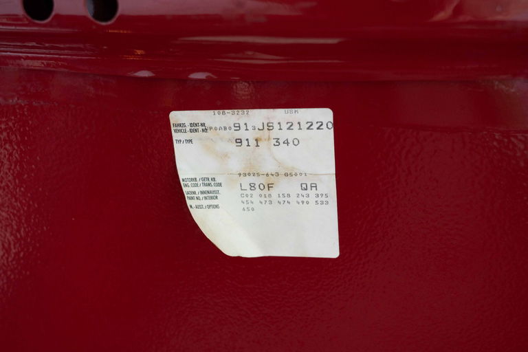 Porsche 911 Carrera 3.2 (US)