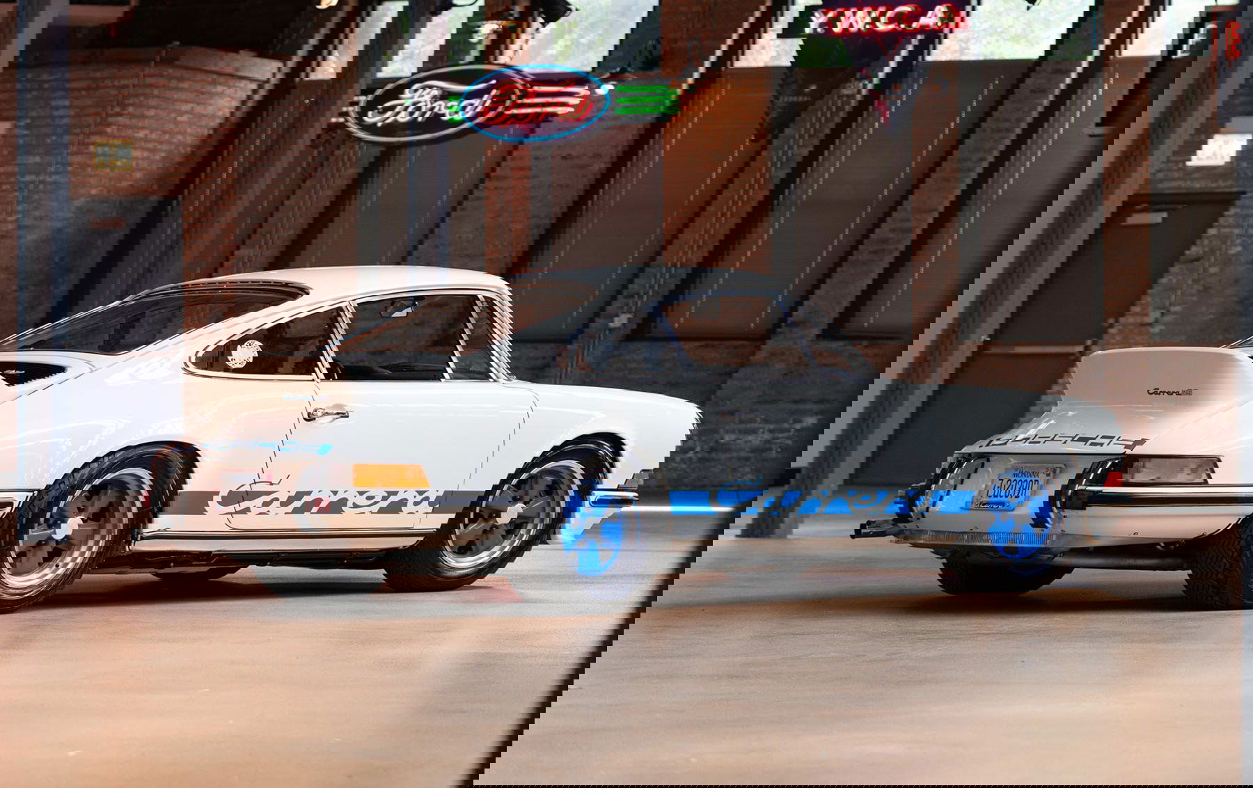 【VISION】Porsche 911 Carrera RS 2.7 白青 Porsche 911 Carrera RS 1973 - elferspot.com - Marketplace