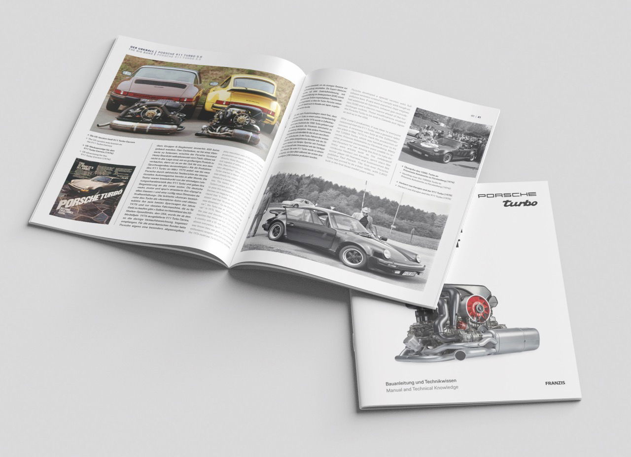 Porsche 911 Turbo Engine Kit in 1:3 scale