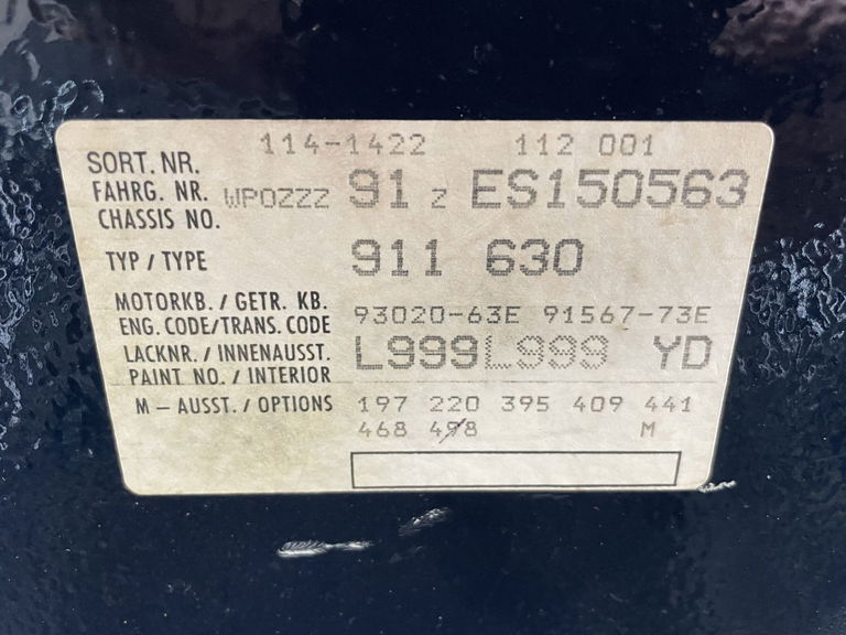 Porsche 911 Carrera 3.2