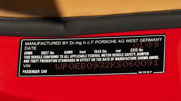 Porsche 911 Turbo Flachbau