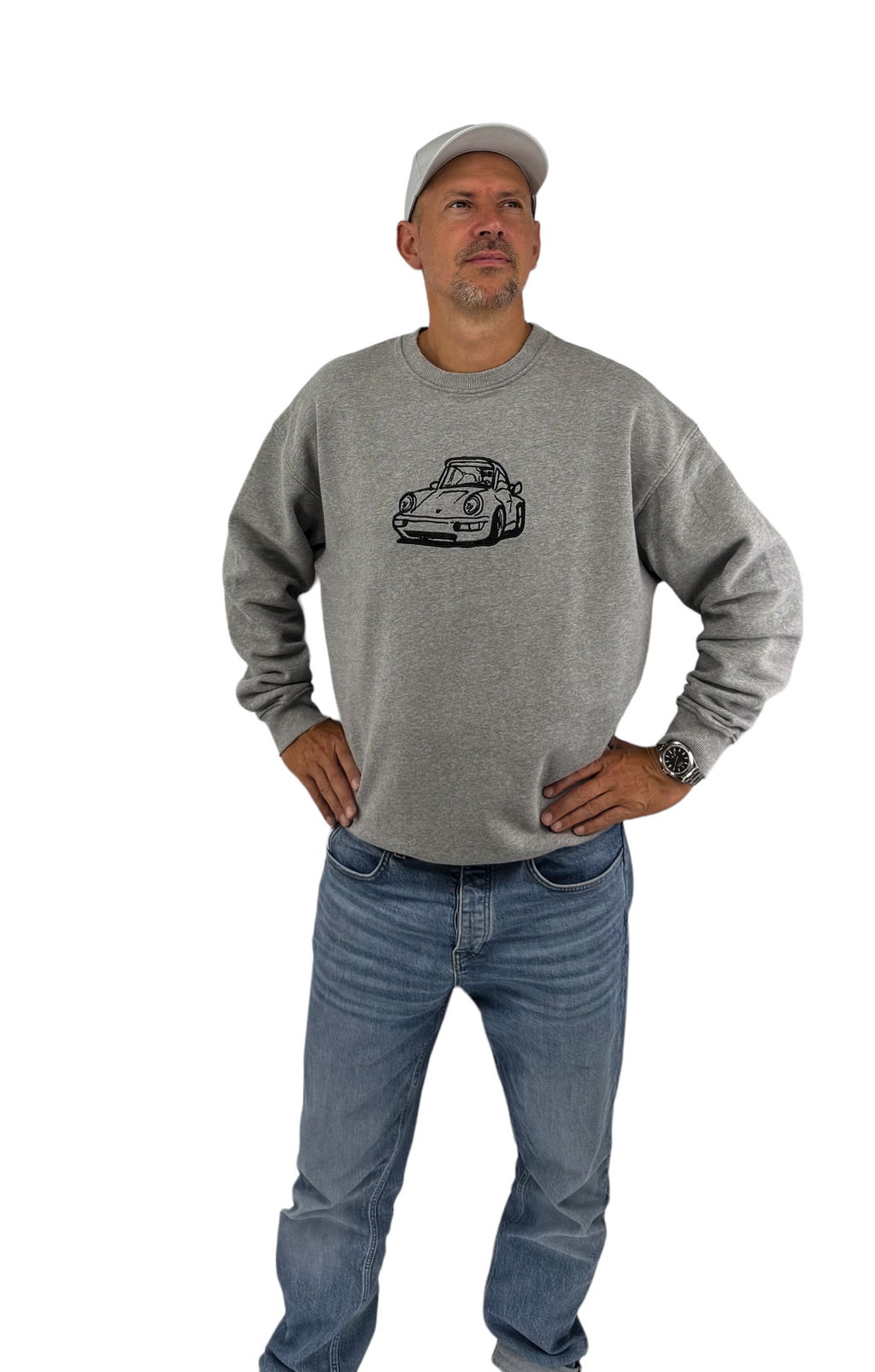 Doodle Sweater Grey 1