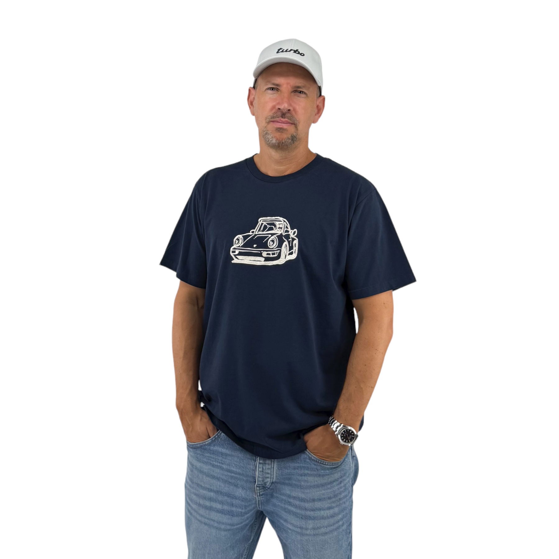 ★LMC★ FN DOODLE TEE dark blue T-Shirt Doodle Navy Unisex - elferspot.com - Elferspot Shop