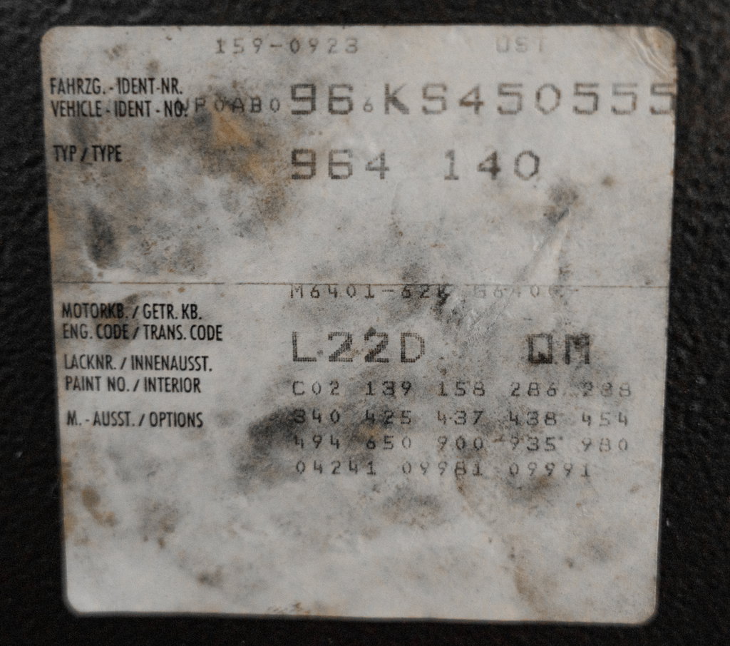 Porsche 964 Carrera 4