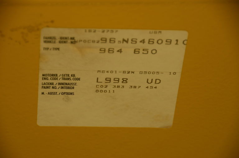 Porsche 964 America Roadster