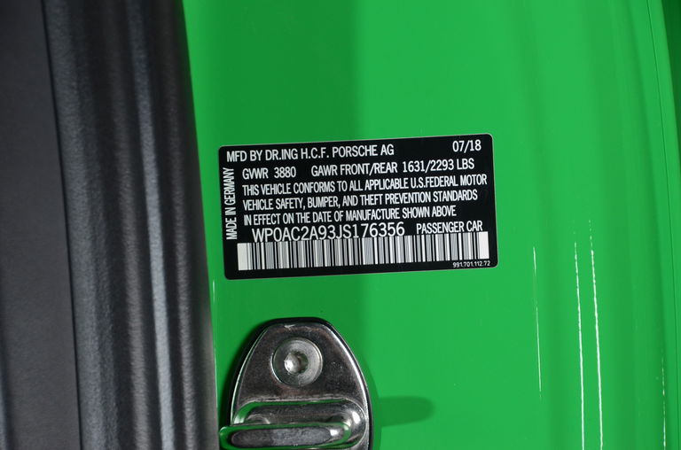 Porsche 991 GT3 Touring