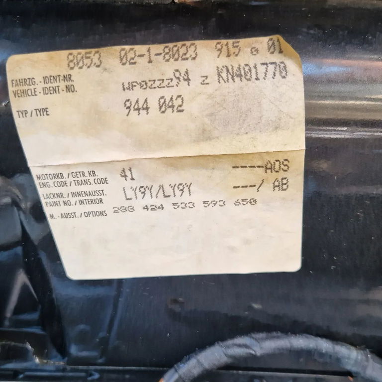 Porsche 944 S2 Coupé