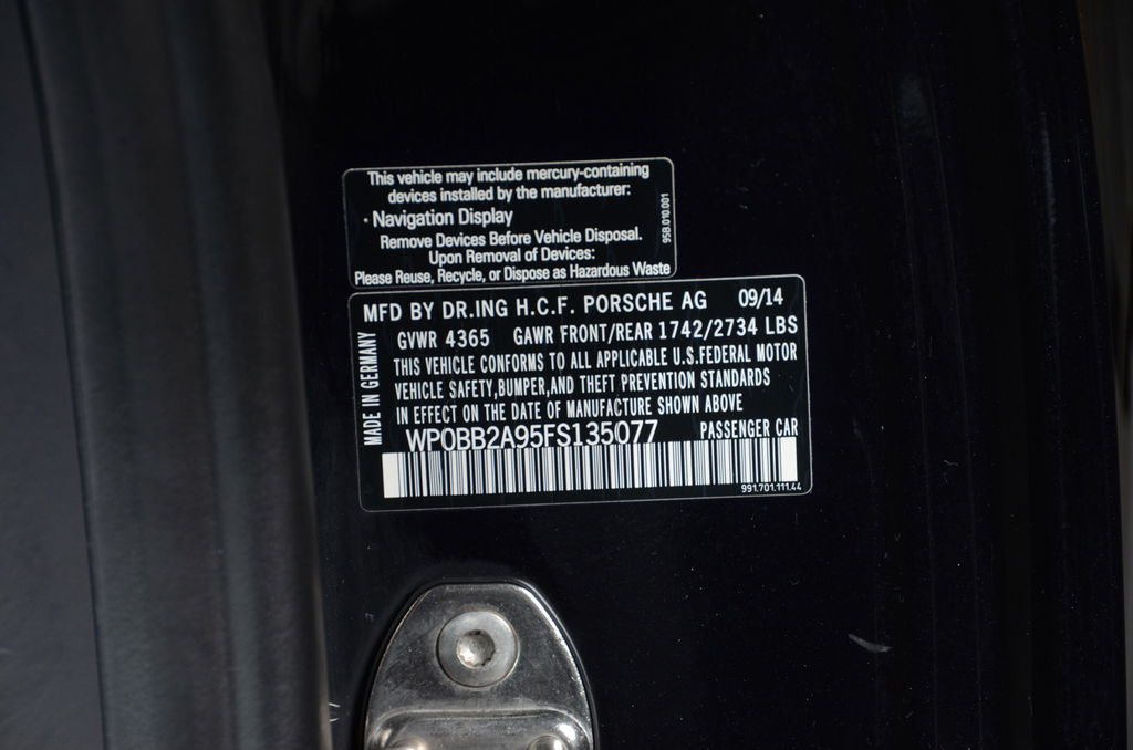 Porsche 991 Targa 4S