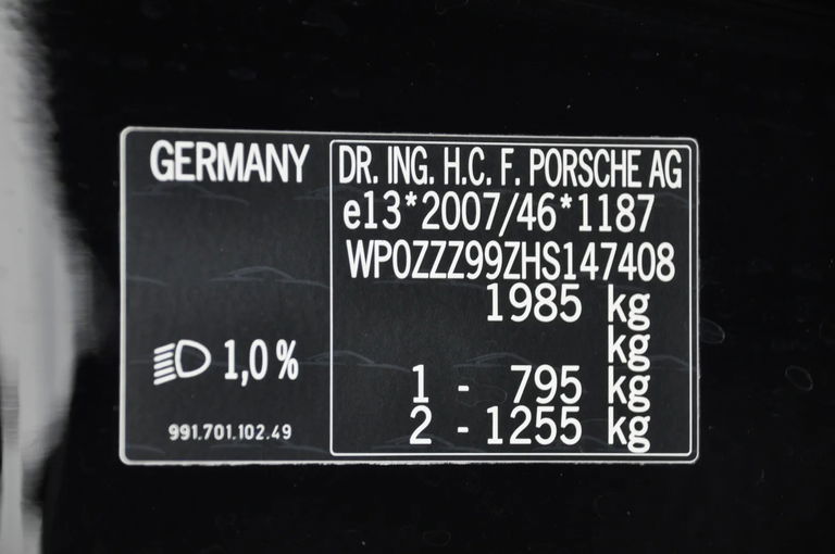 Porsche 991.2 Carrera GTS