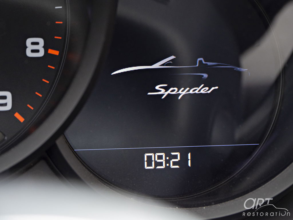 Porsche 981 Boxster Spyder