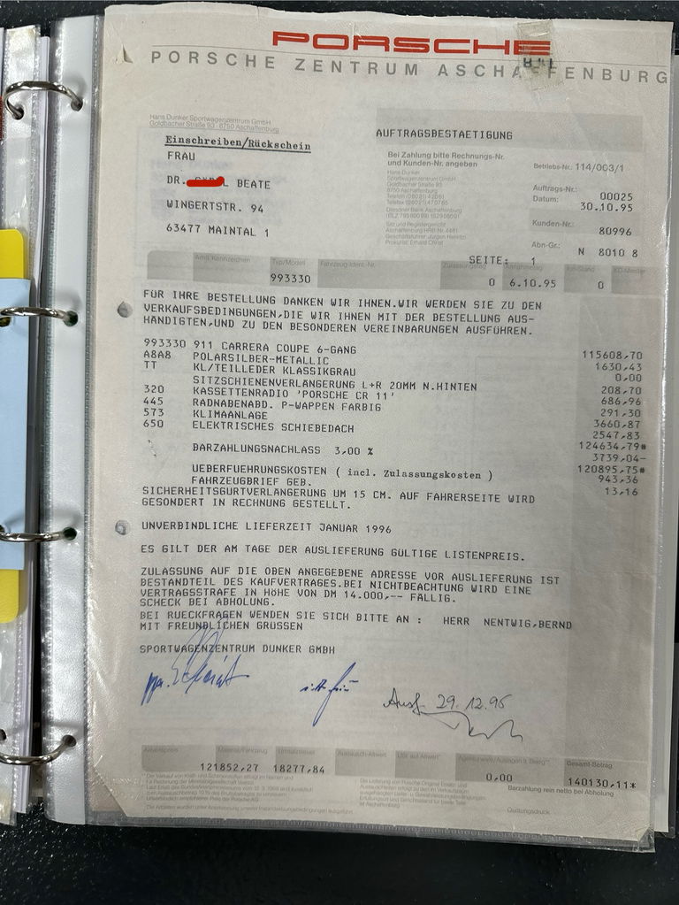Porsche 993 Carrera