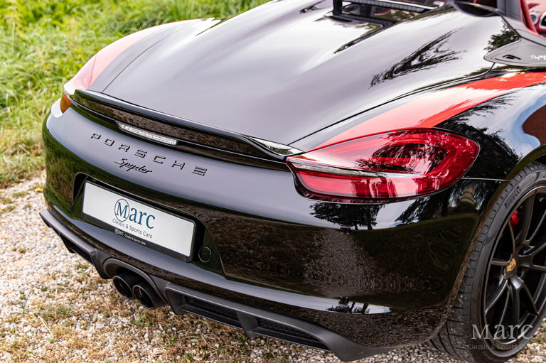 Porsche 981 Boxster Spyder