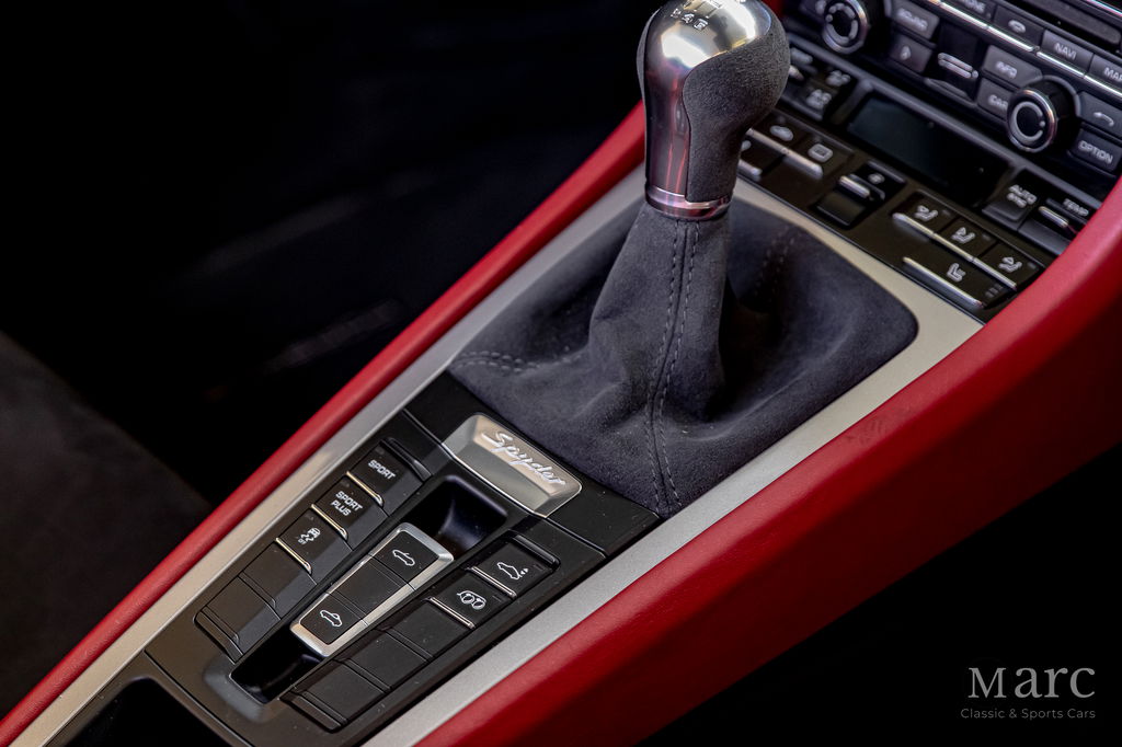 Porsche 981 Boxster Spyder