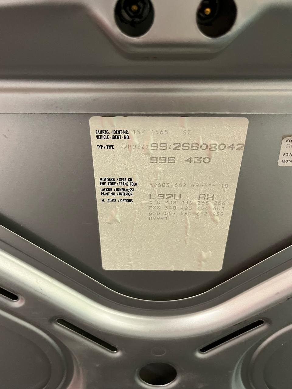 Porsche 996 Carrera 4S