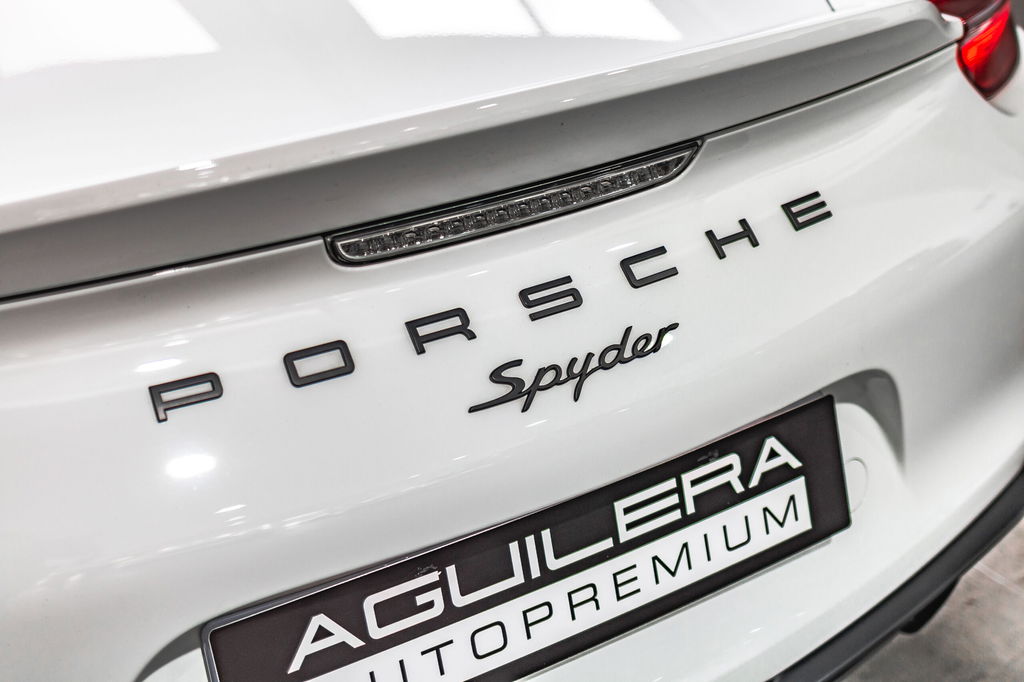 Porsche 981 Boxster Spyder