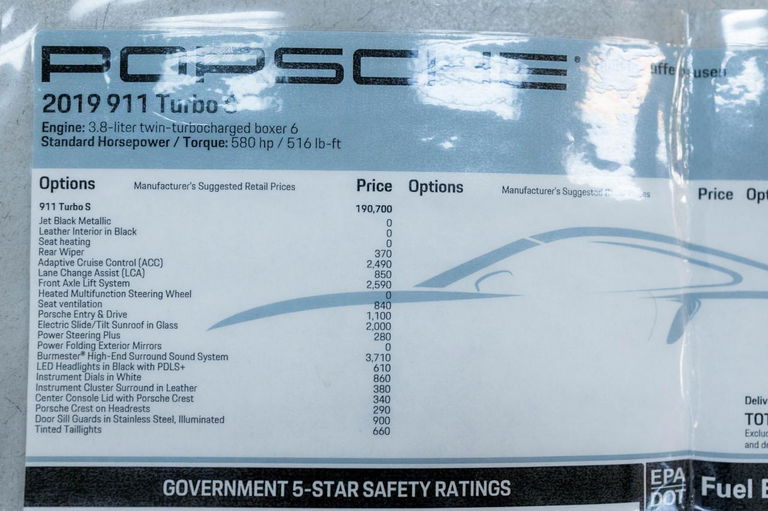 Porsche 991.2 Turbo S