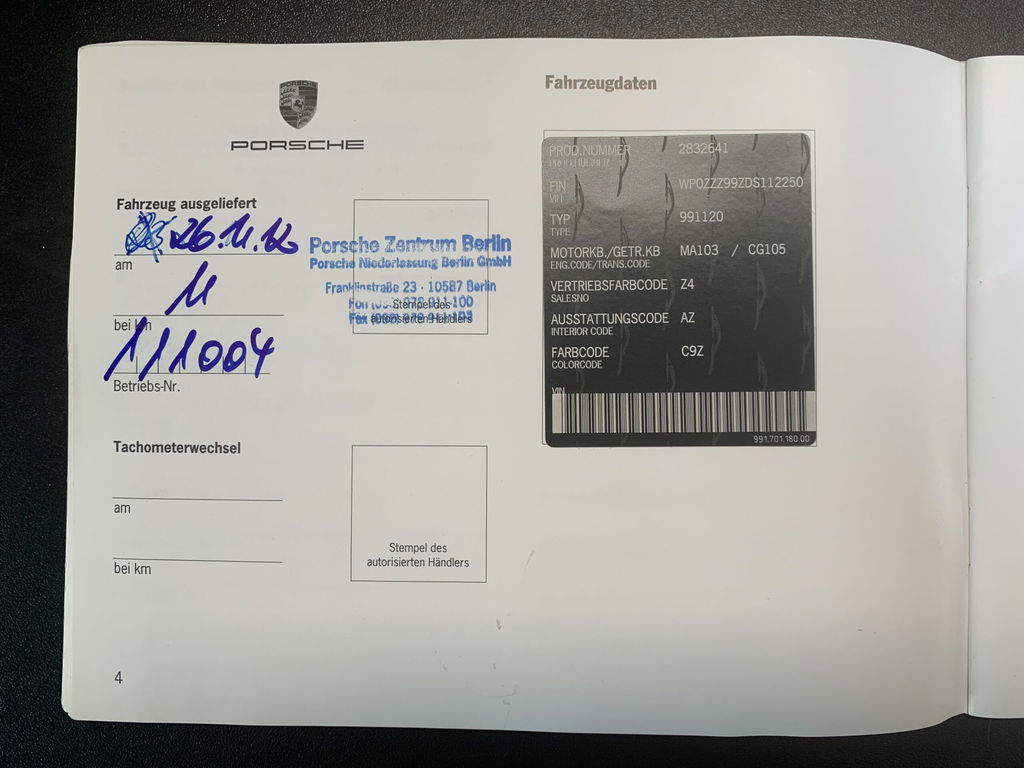 Porsche 991 Carrera S