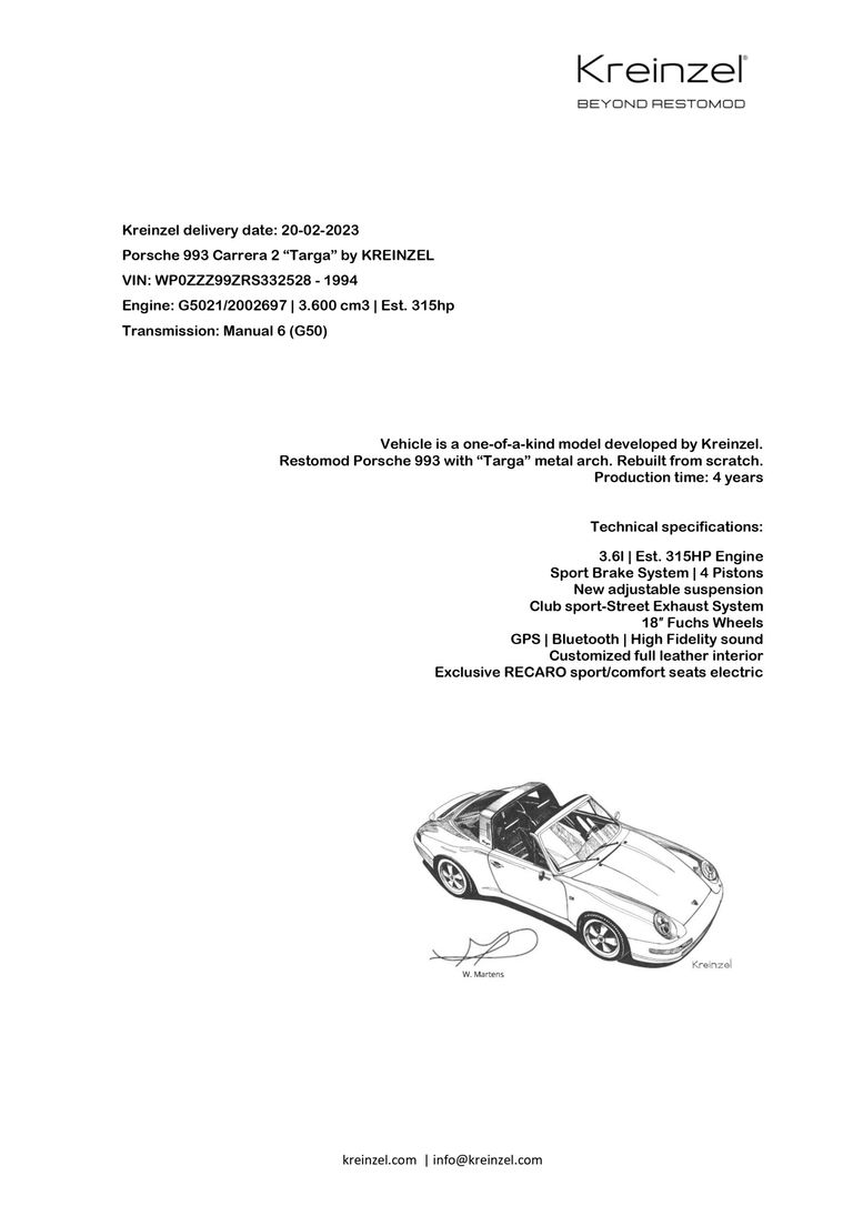Porsche 993 Targa