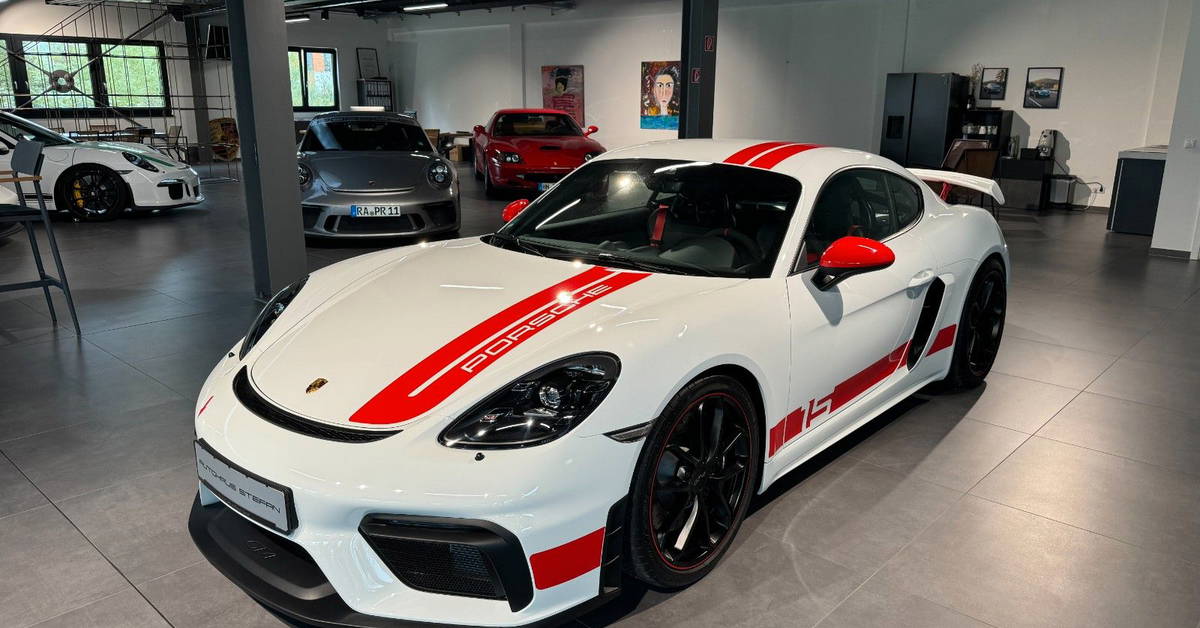 Porsche 718 Cayman GT4 1718限定 sports cup Porsche 718 Cayman GT4 Sports Cup Edition - Secret Classics