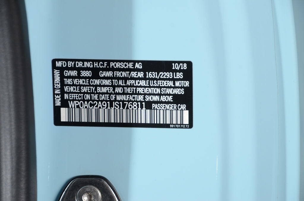 Porsche 991 GT3 Touring