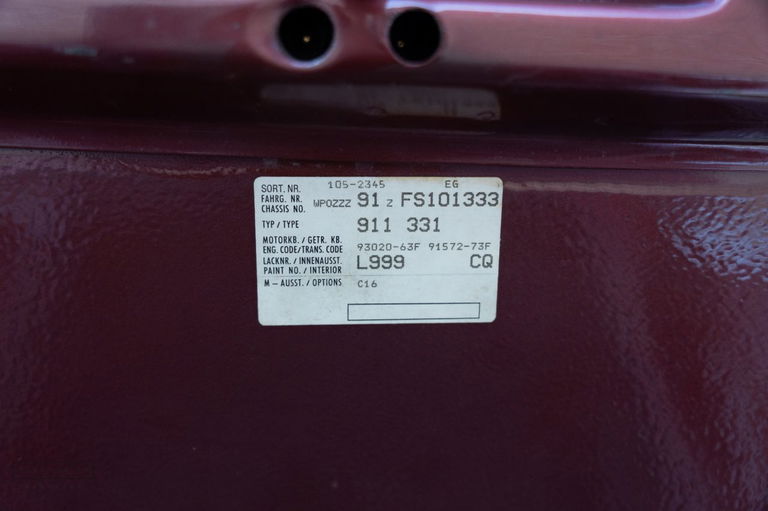 Porsche 911 Carrera 3.2