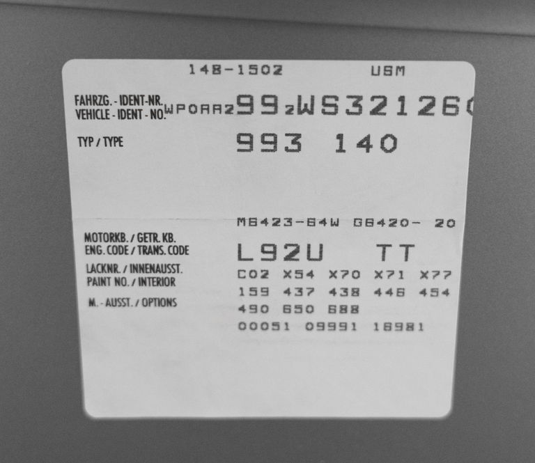 Porsche 993 Carrera 4S