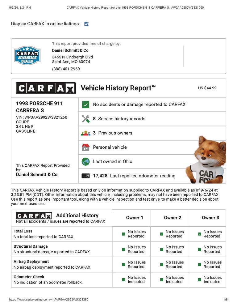 Porsche 993 Carrera 4S