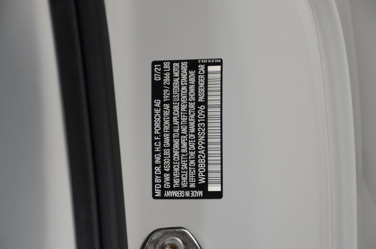 Porsche 992 Targa 4S