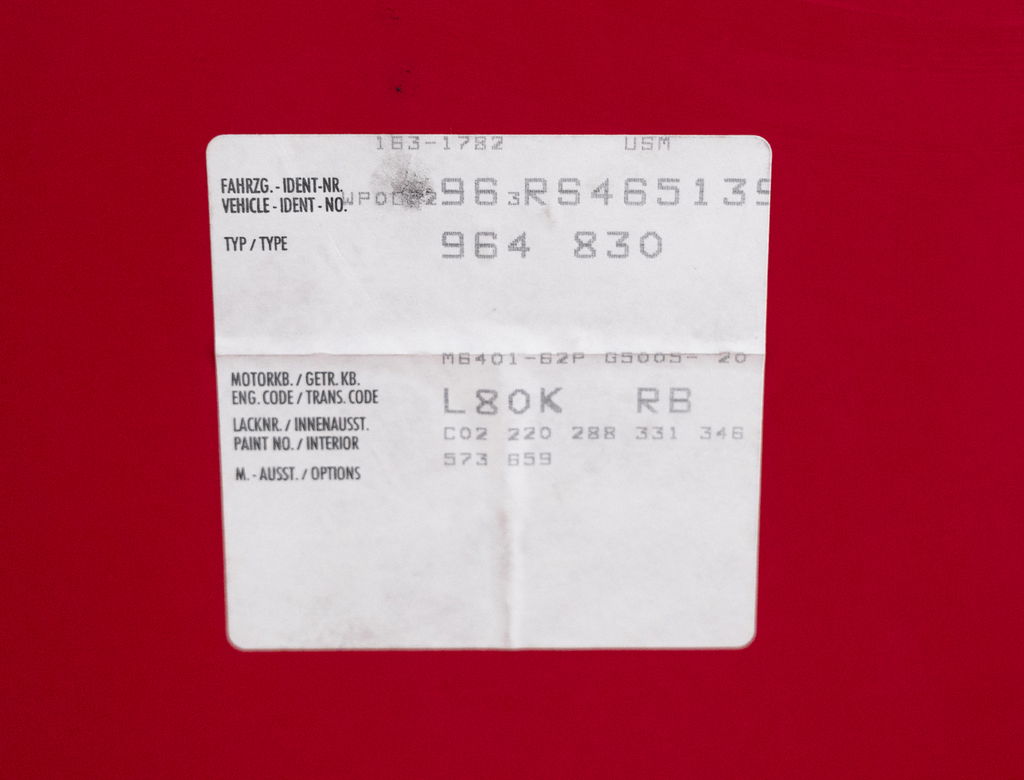 Porsche 964 Carrera 2 Speedster