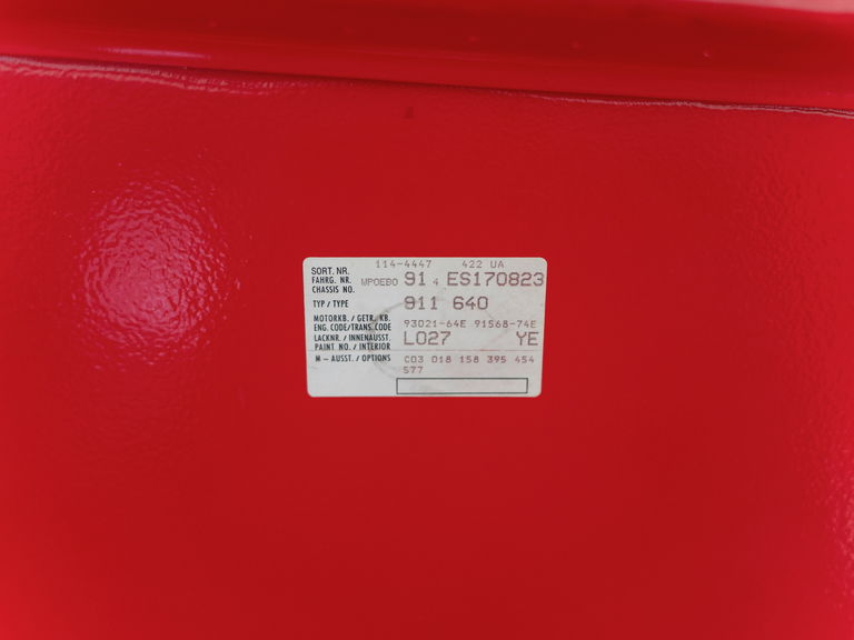 Porsche 911 Carrera 3.2 (US)