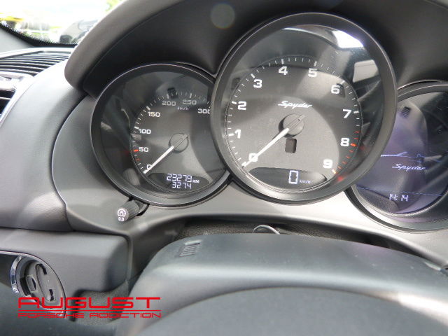 Porsche 981 Boxster Spyder