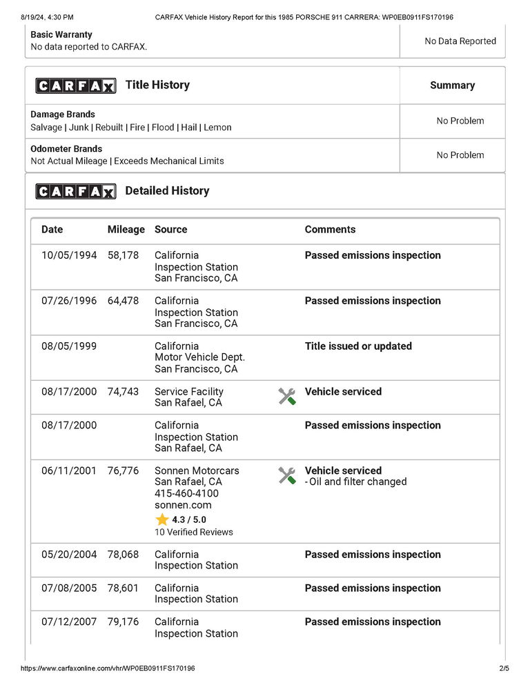 Porsche 911 Carrera 3.2 WTL