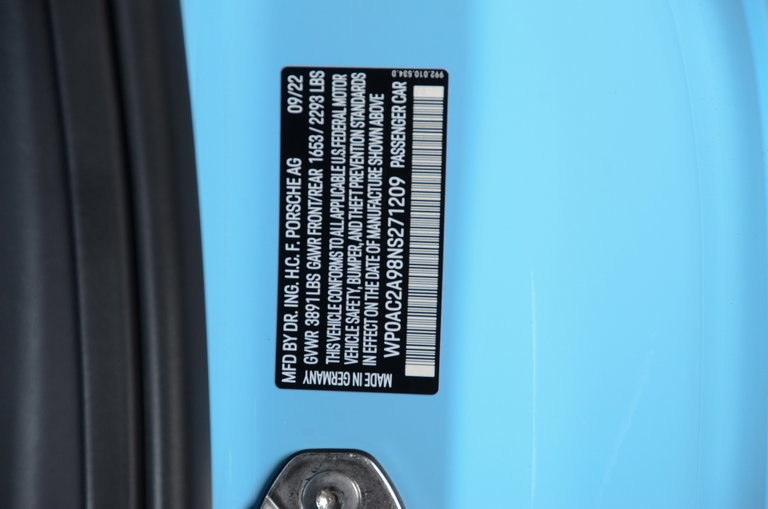 Porsche 992 GT3