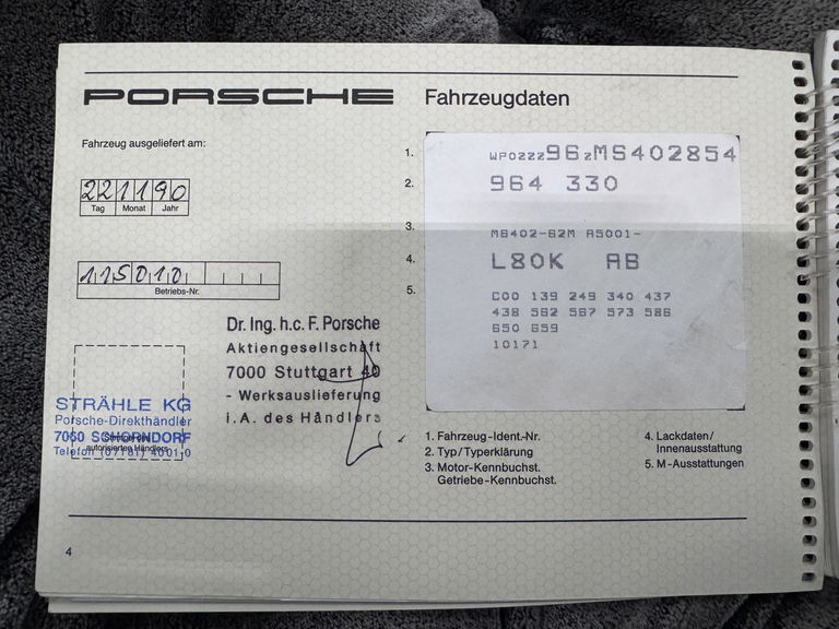 Porsche 964 Carrera 2