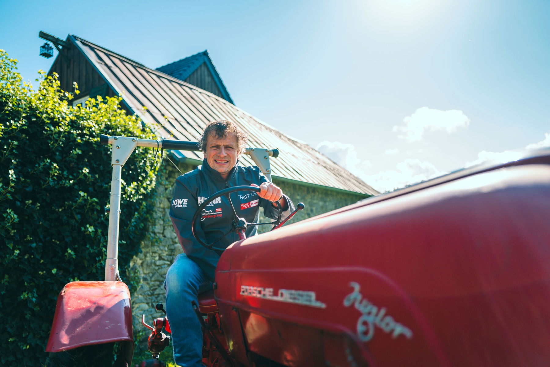 Christian Menzel auf Porsche Diesel Junior