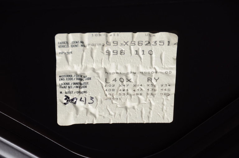Porsche 996 Carrera