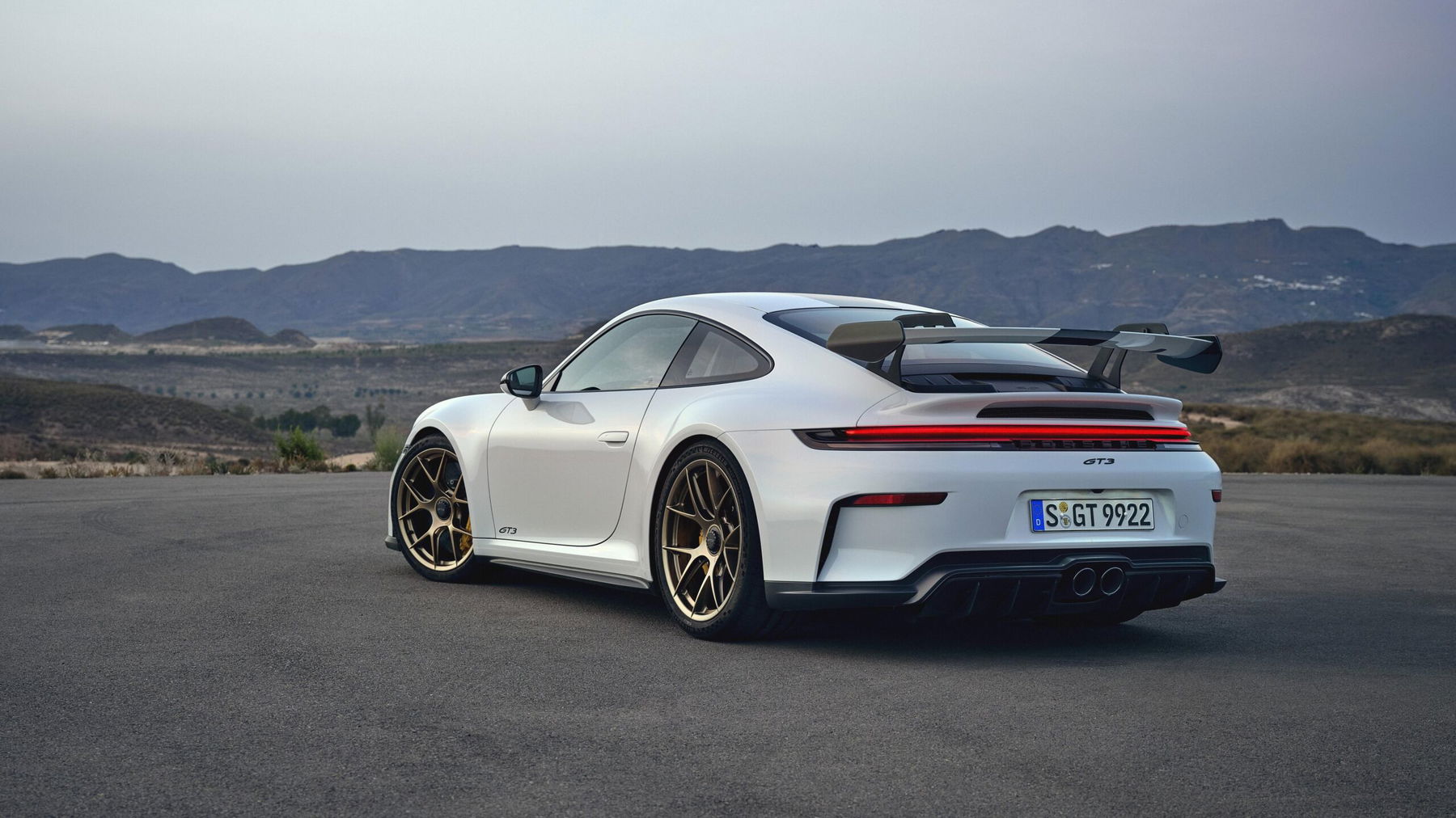 Porsche 992.2 GT3 Porsche 992 Facelift GT3 Heckflügel