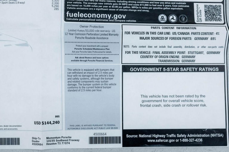 Porsche 991 Targa 4S