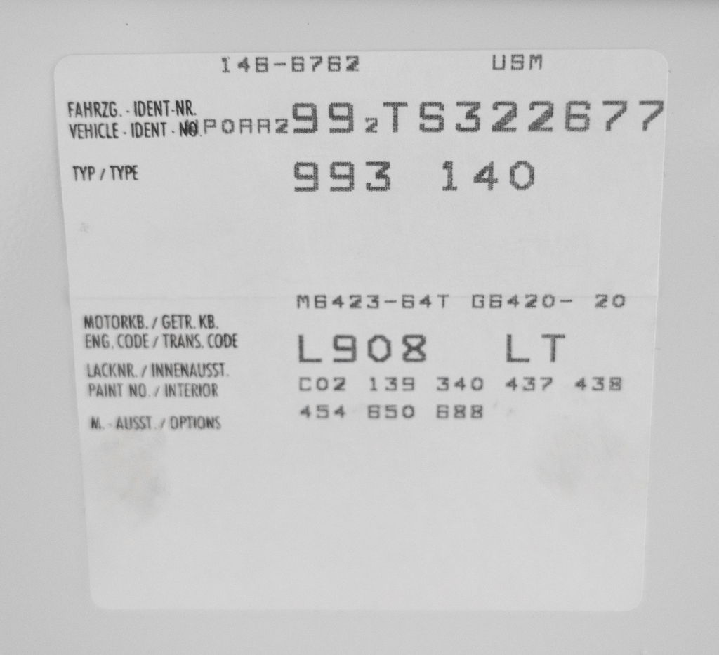 Porsche 993 Carrera 4S