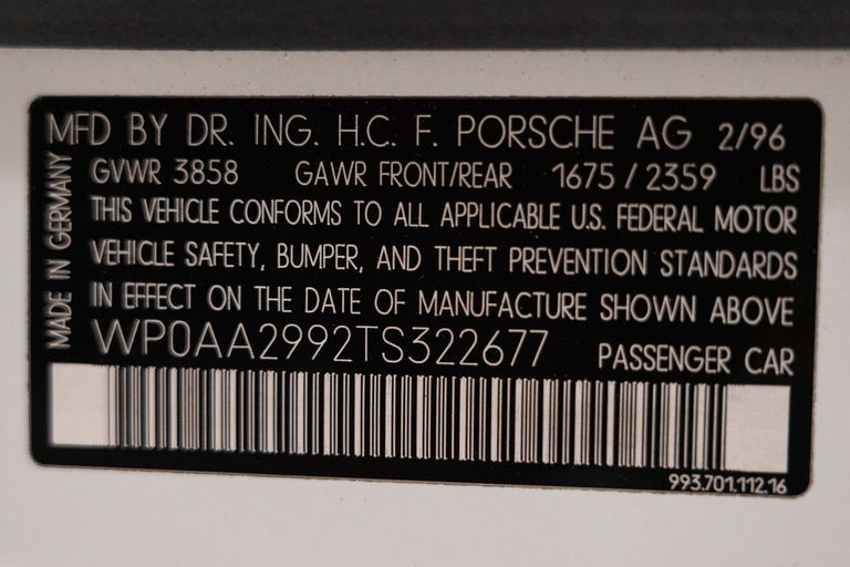 Porsche 993 Carrera 4S