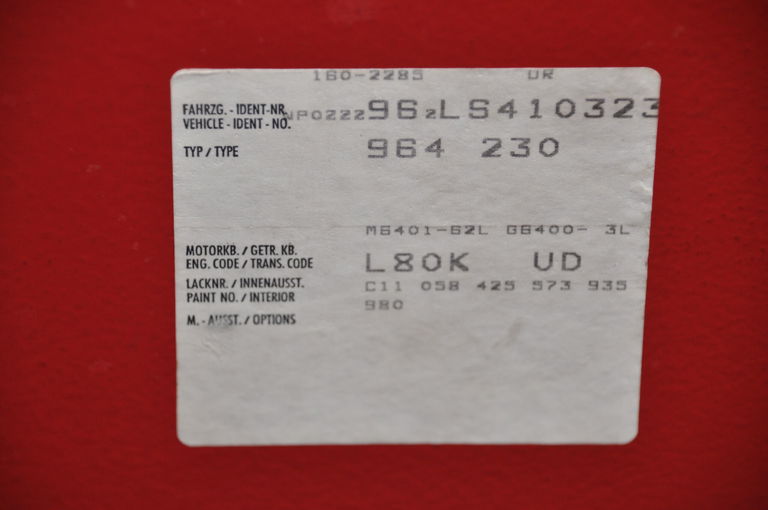 Porsche 964 Carrera 4