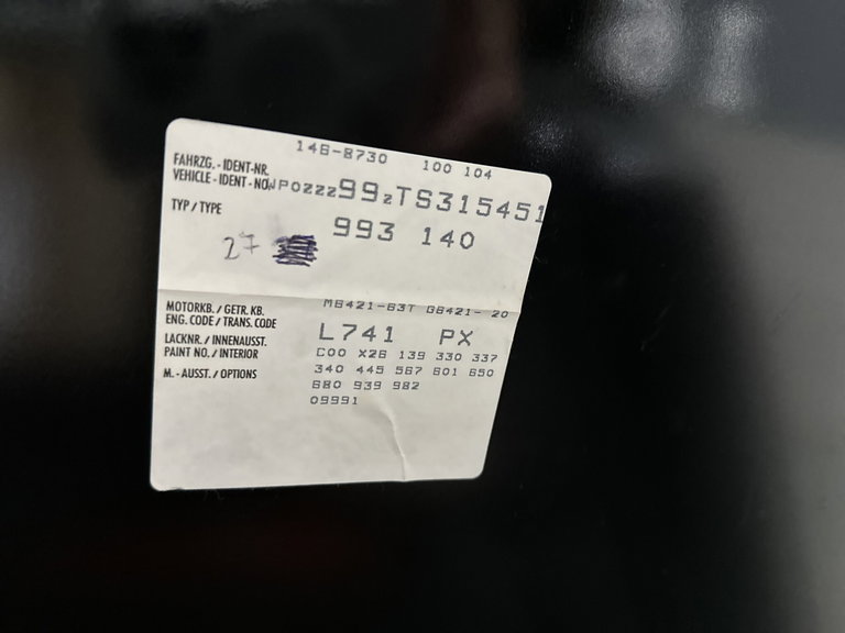 Porsche 993 Carrera 4S