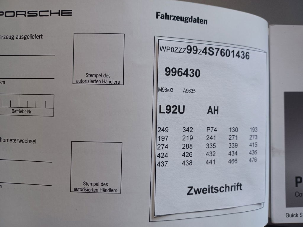 Porsche 996 Carrera 4S