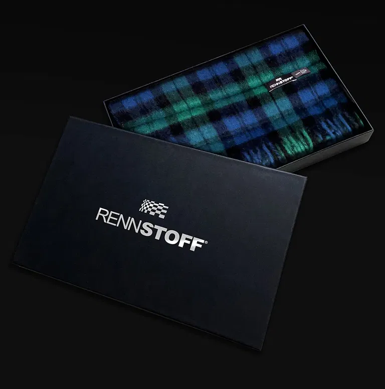 Tartan Schal aus Schurwolle