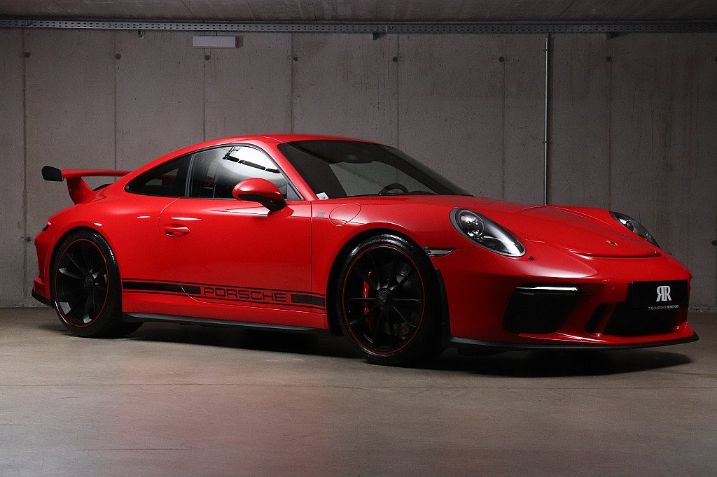 Lampe De Chevet Moderne Porsche Design - Noir Et Rouge - Marque CREACAT - Fonctionne Sur Secteur