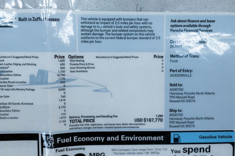 Porsche 991 Targa 4S Exclusive Edition