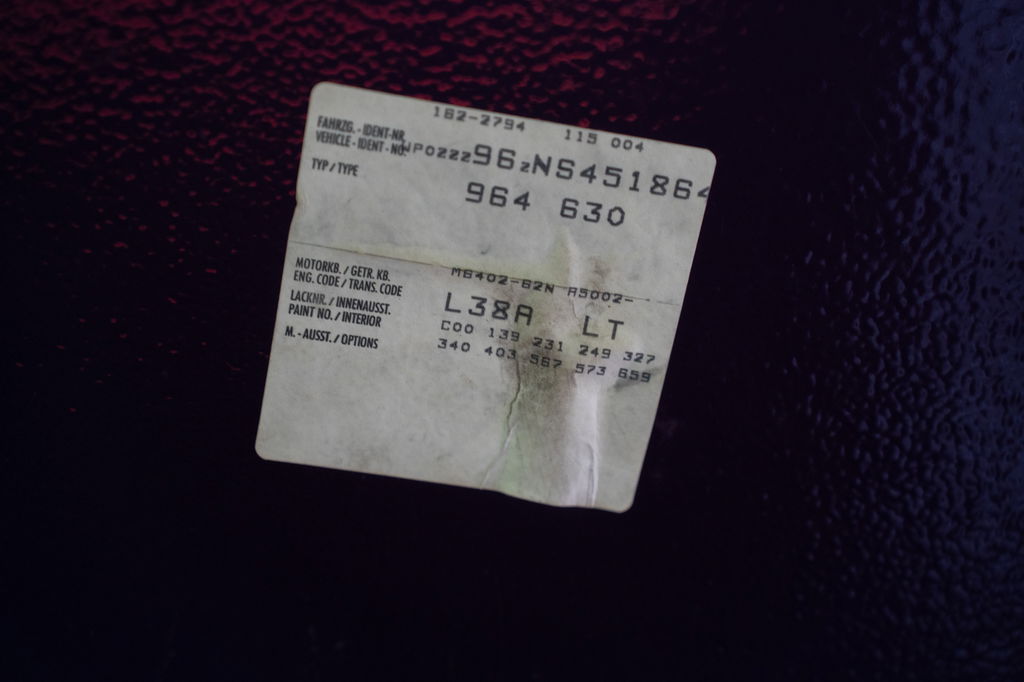 Porsche 964 Carrera 2