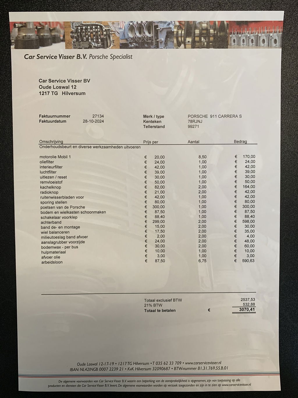 Porsche 997 Carrera S